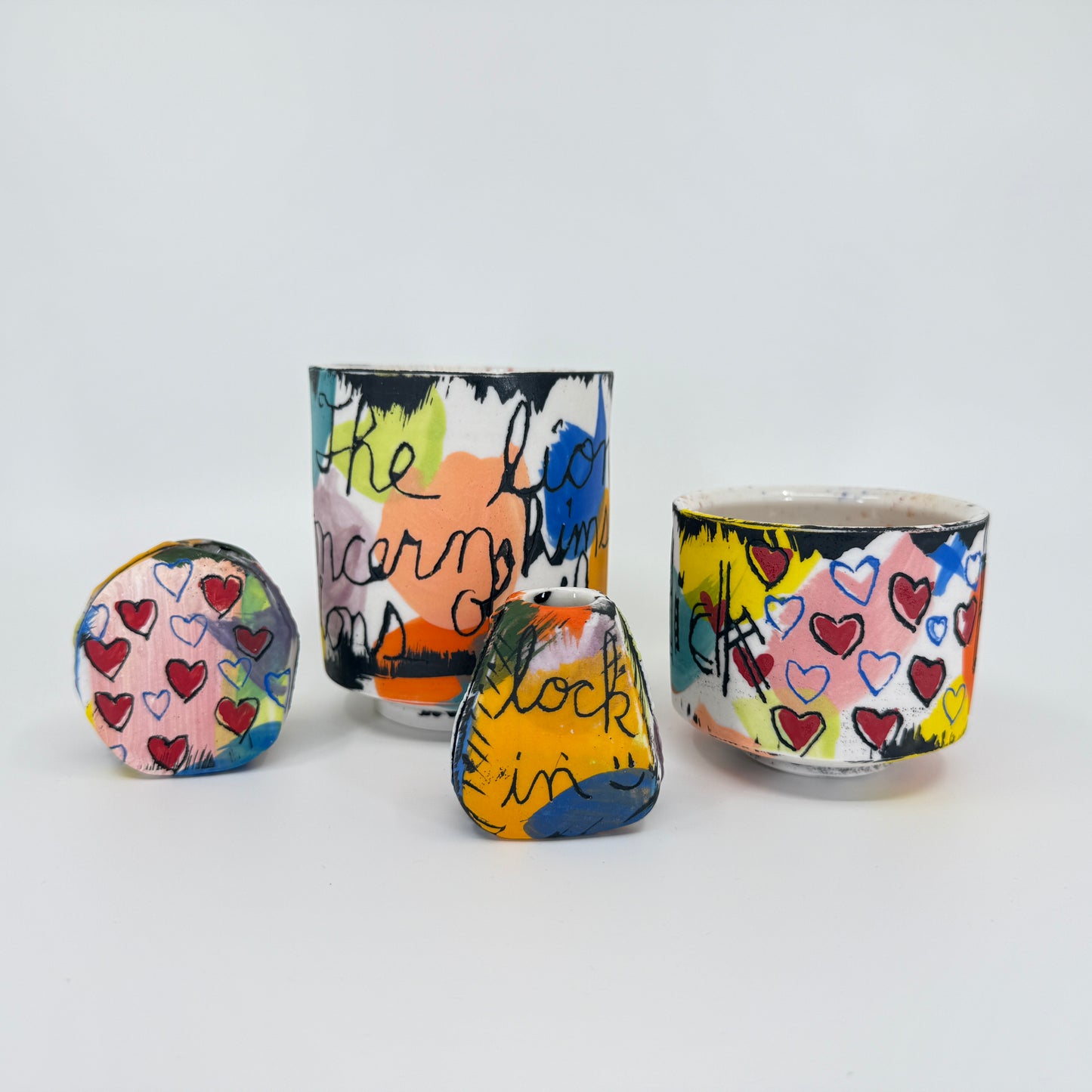 Stone-Shaped Vases