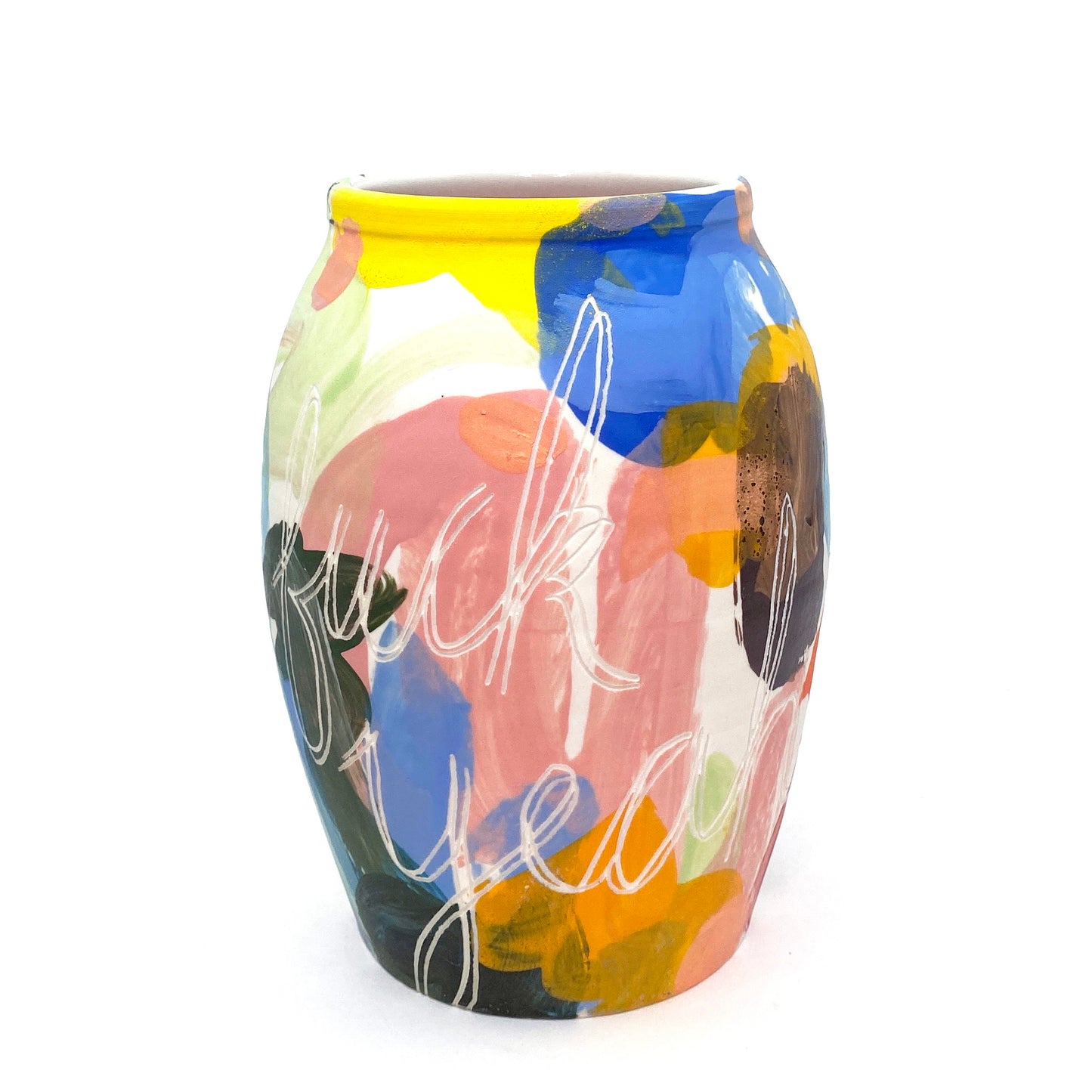 XL Vase Fuck Yeah