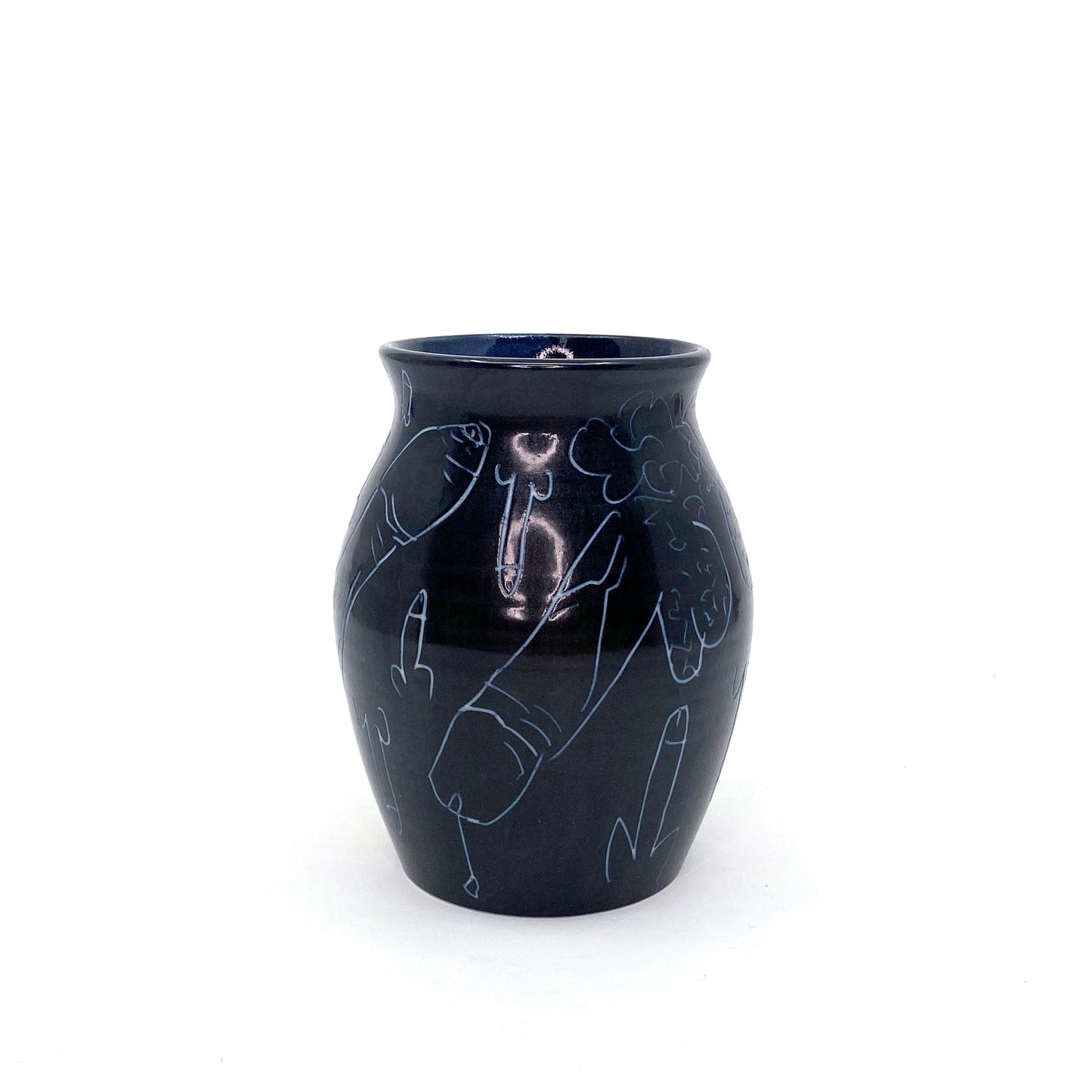 BW Cocks Vase
