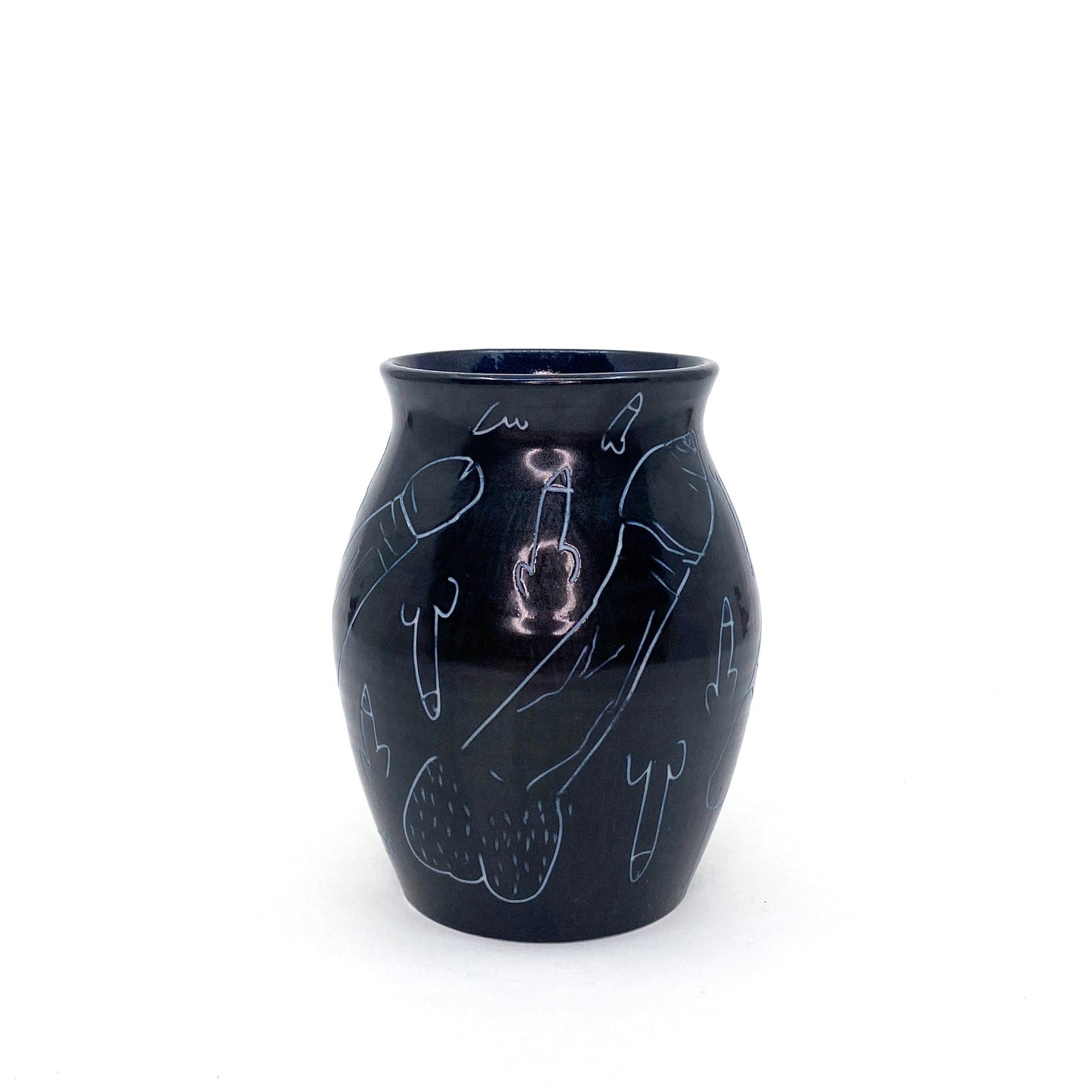 BW Cocks Vase