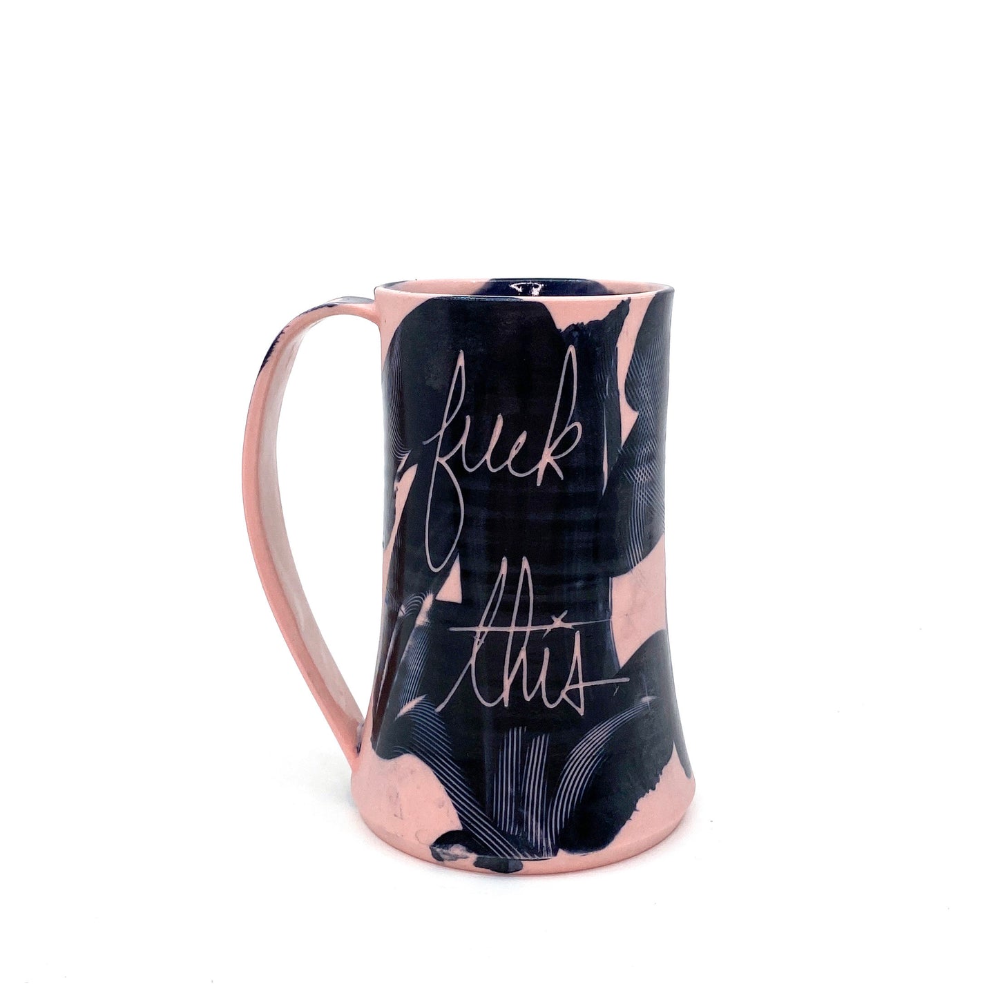 Tall Mug F This Pink