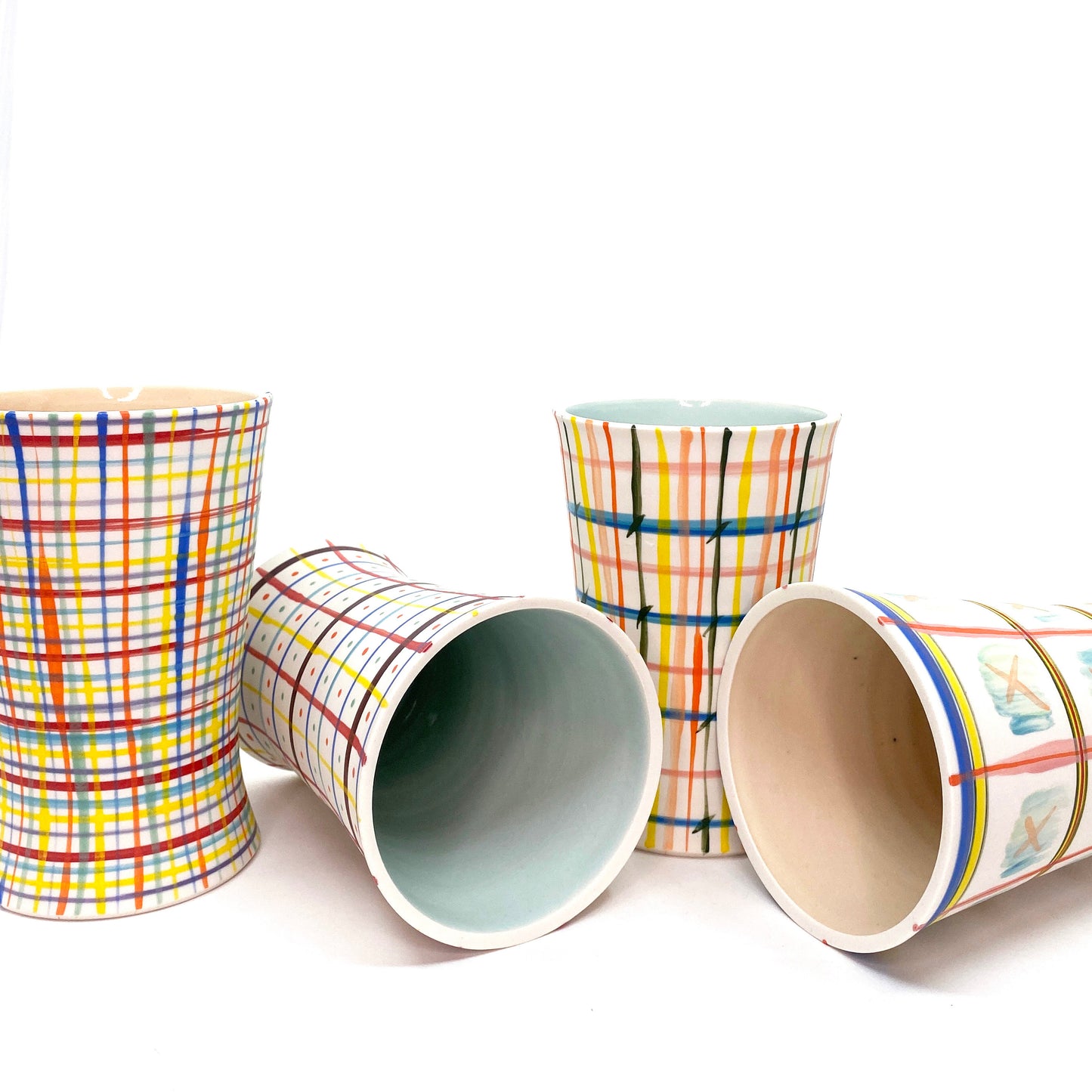 Kinder Tumbler Plaid A