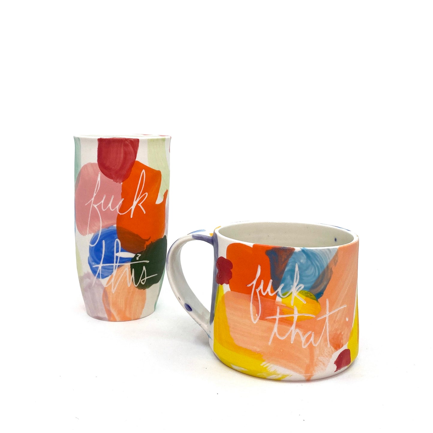 Lighten Up F This cup/vase B