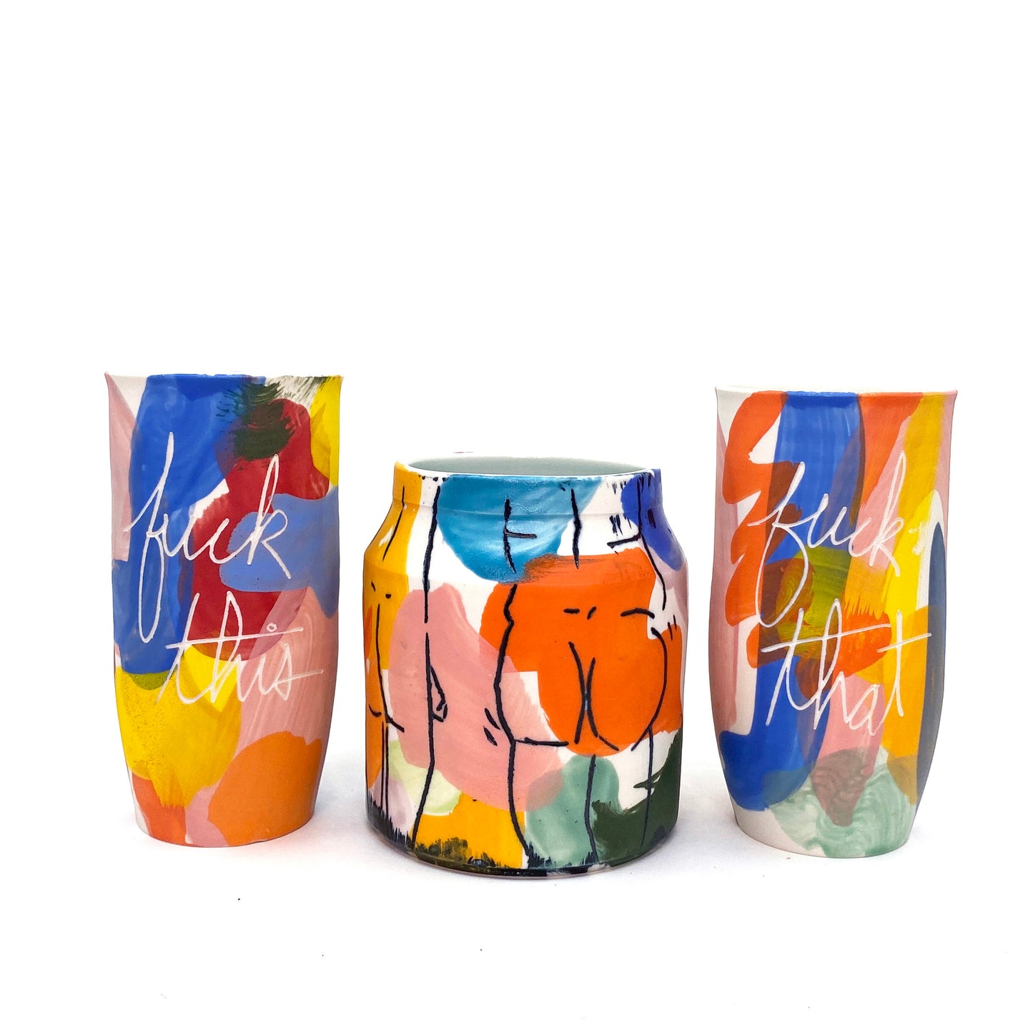 Lighten Up F That cup/vase C