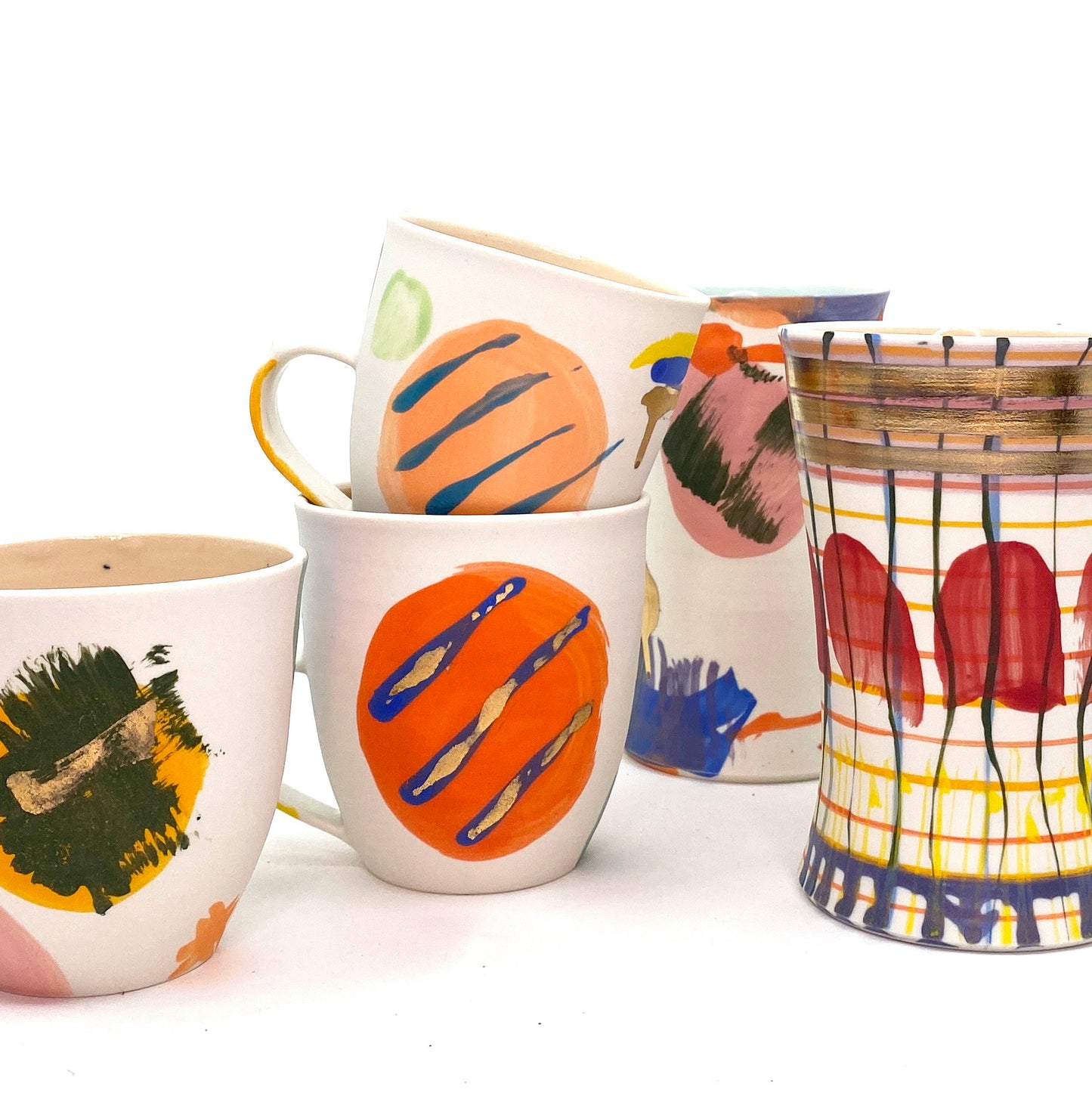 Kinder Tumbler 3 Gold Stripes