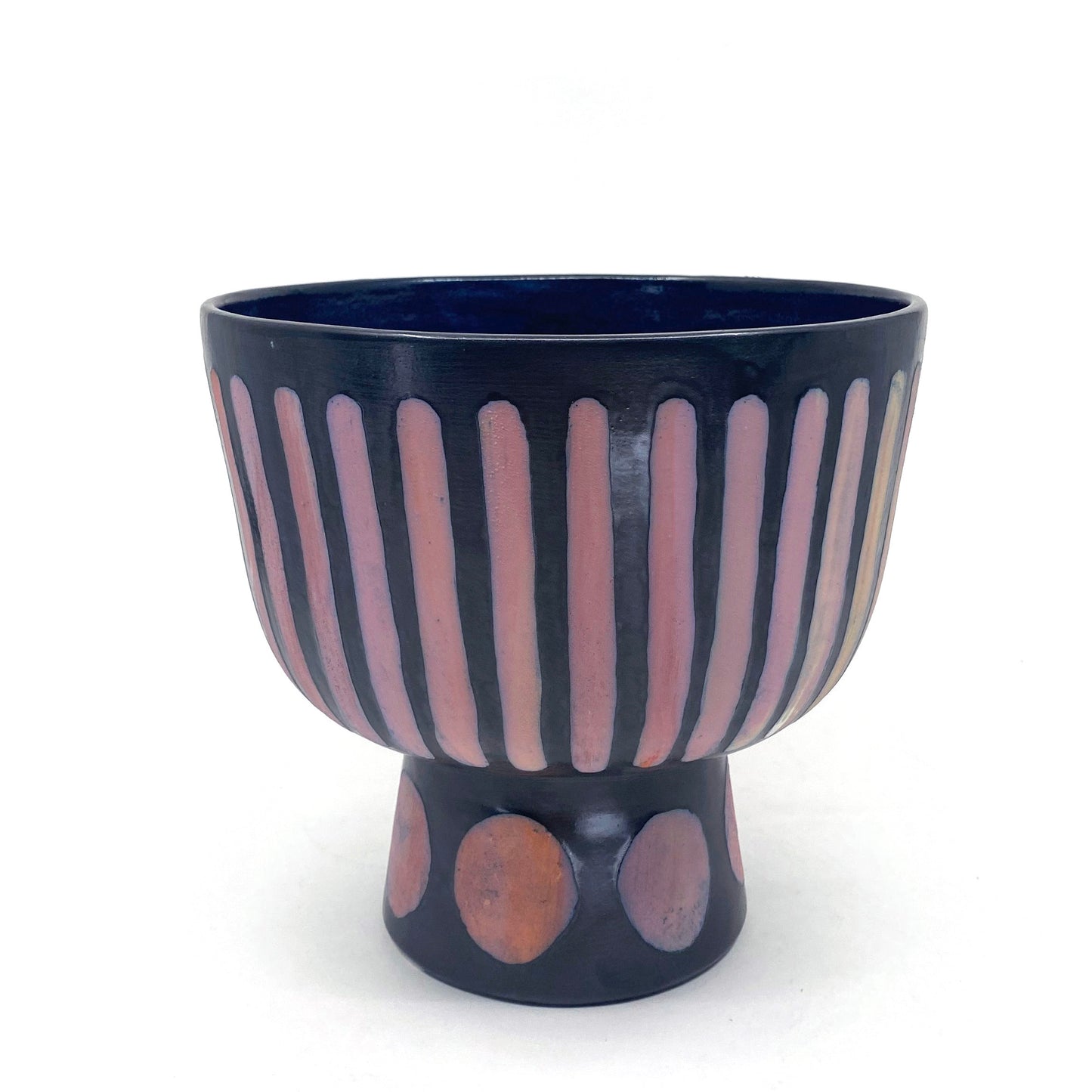Pink Pedestal Bowl