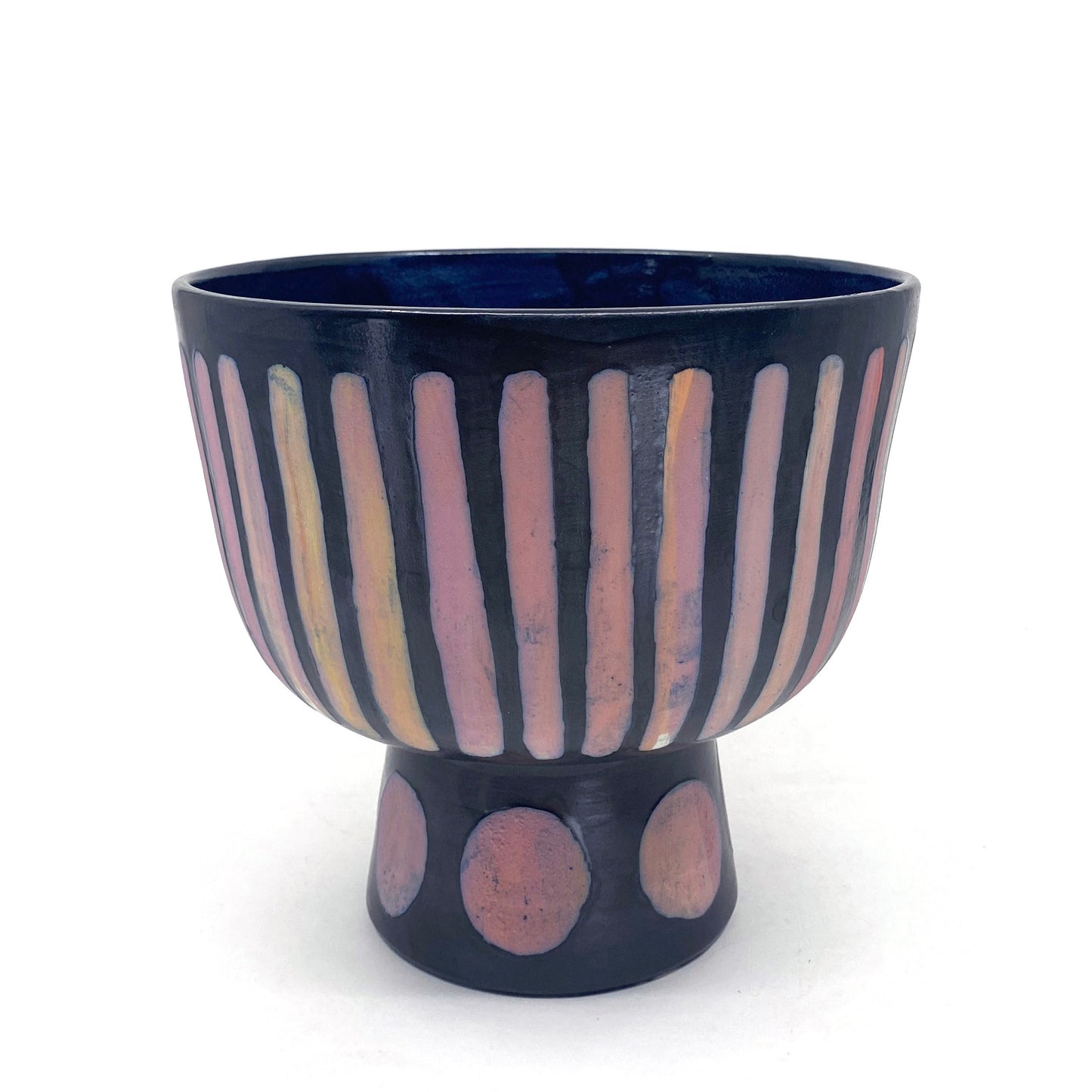 Pink Pedestal Bowl