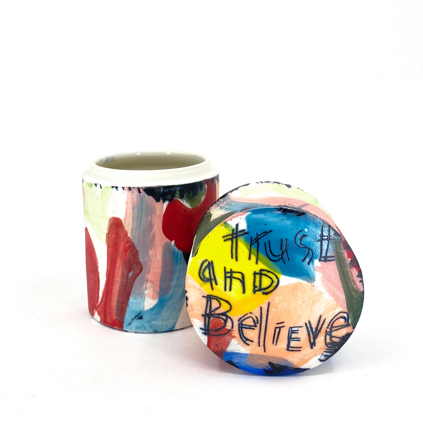 Trust and Believe Vanity Jar