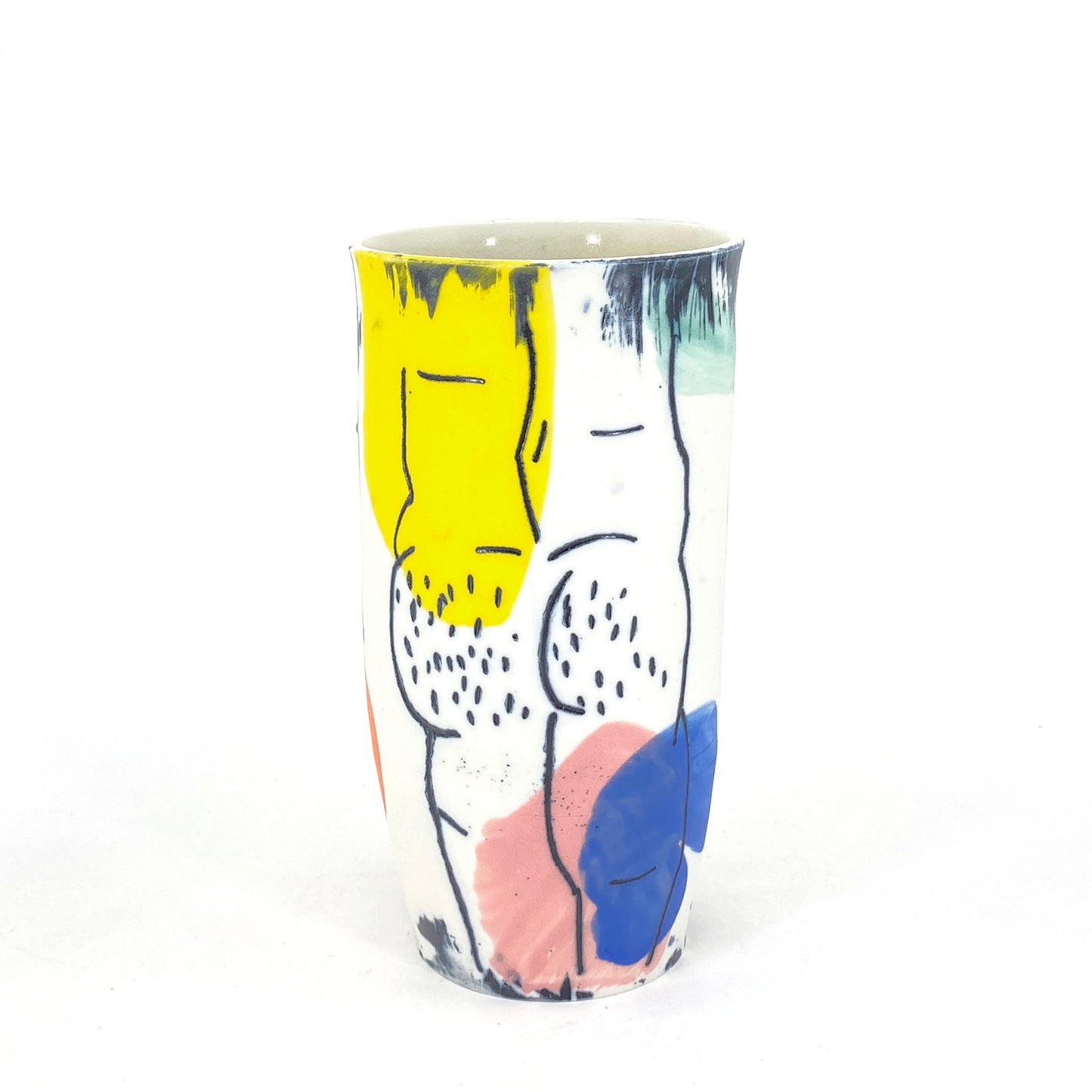 3 Hairy Butts cup/vase