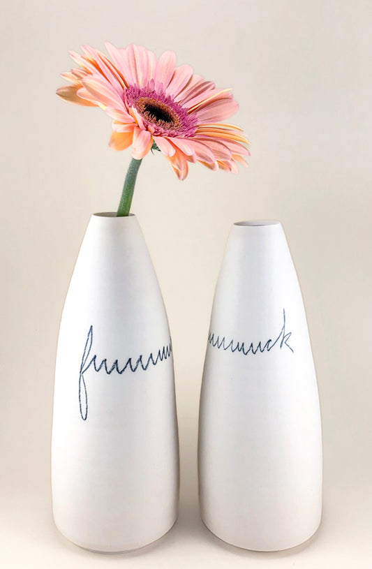 fuuuuck tall vase