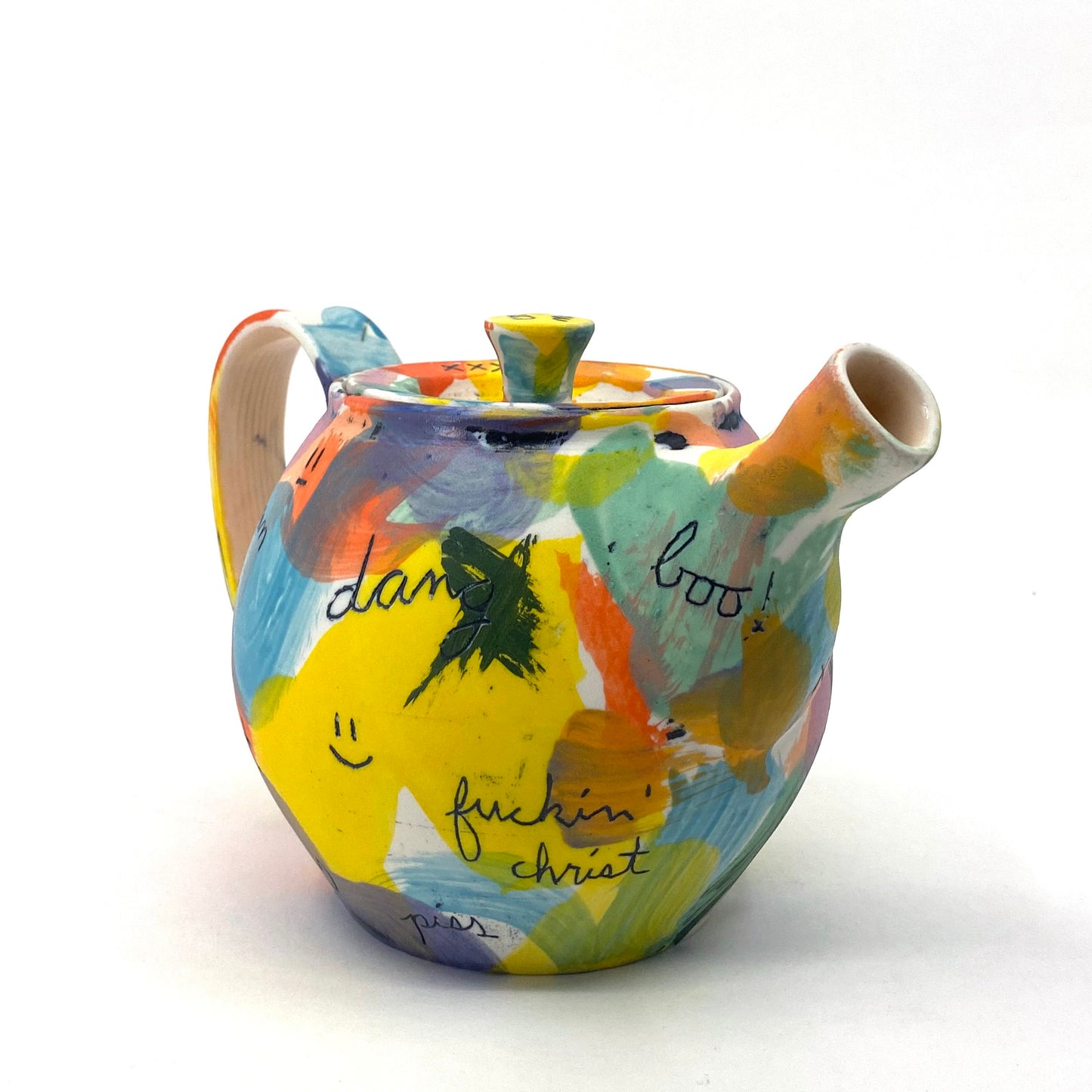 small swears teapot