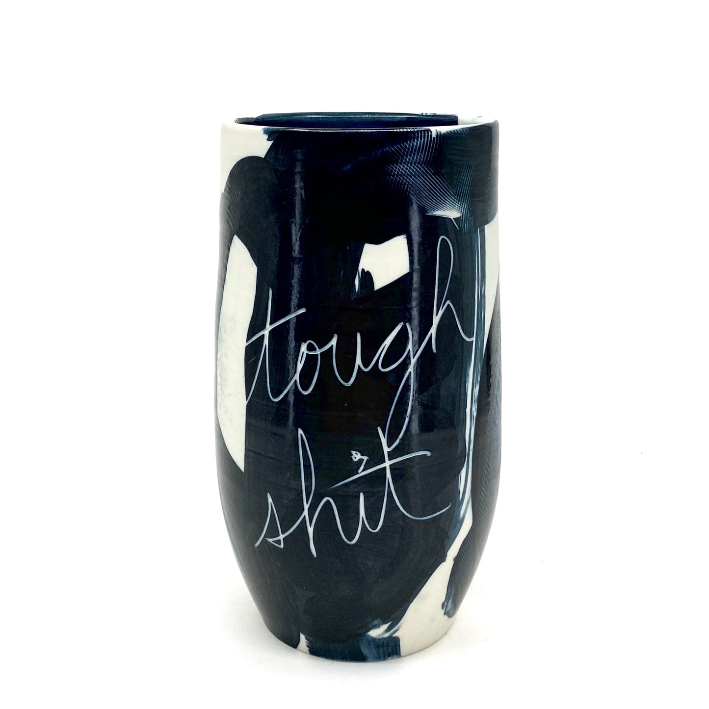 Tough Shit Large Vase