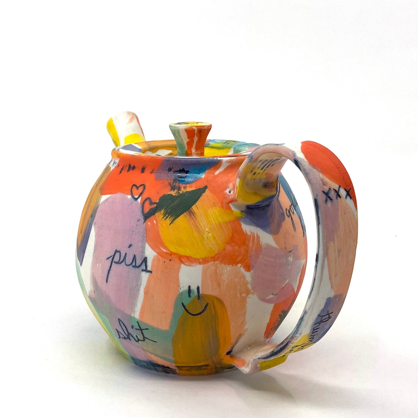 small swears teapot