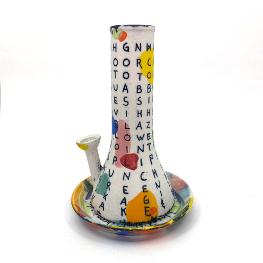 Wordfind Bong with tray