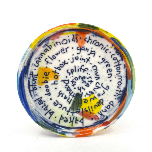 Wordfind Bong with Stash and tray