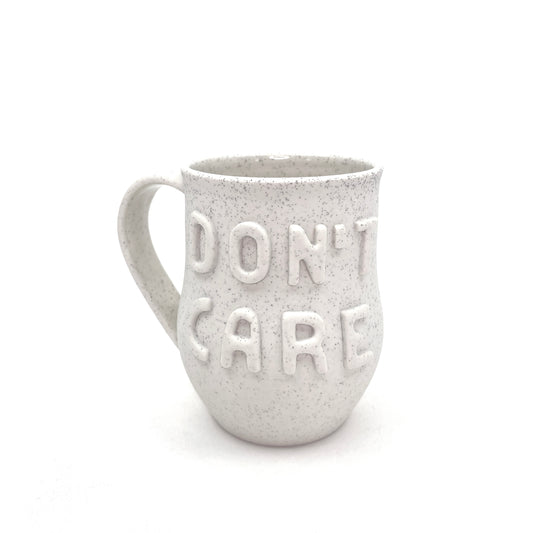 Don't Care Speckles Mug