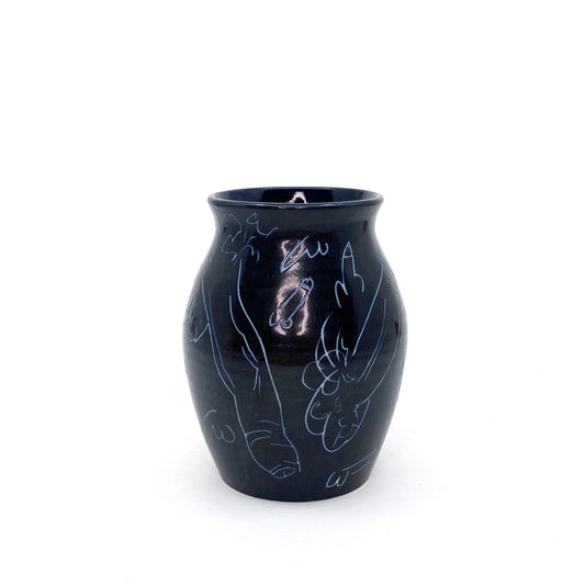 BW Cocks Vase