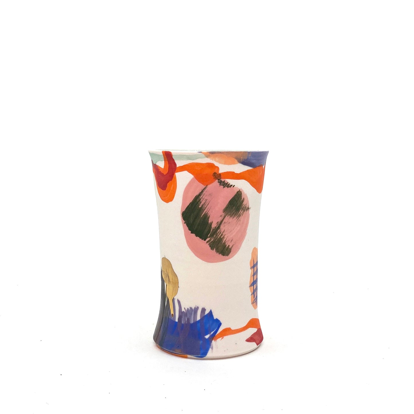 Kinder Tumbler Abstract w Gold