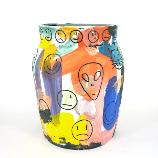 Friend Faces XXL Vase