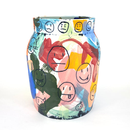 Friend Faces XXL Vase