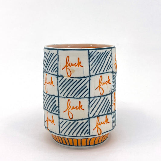 Stamped Orange Fucks Mug