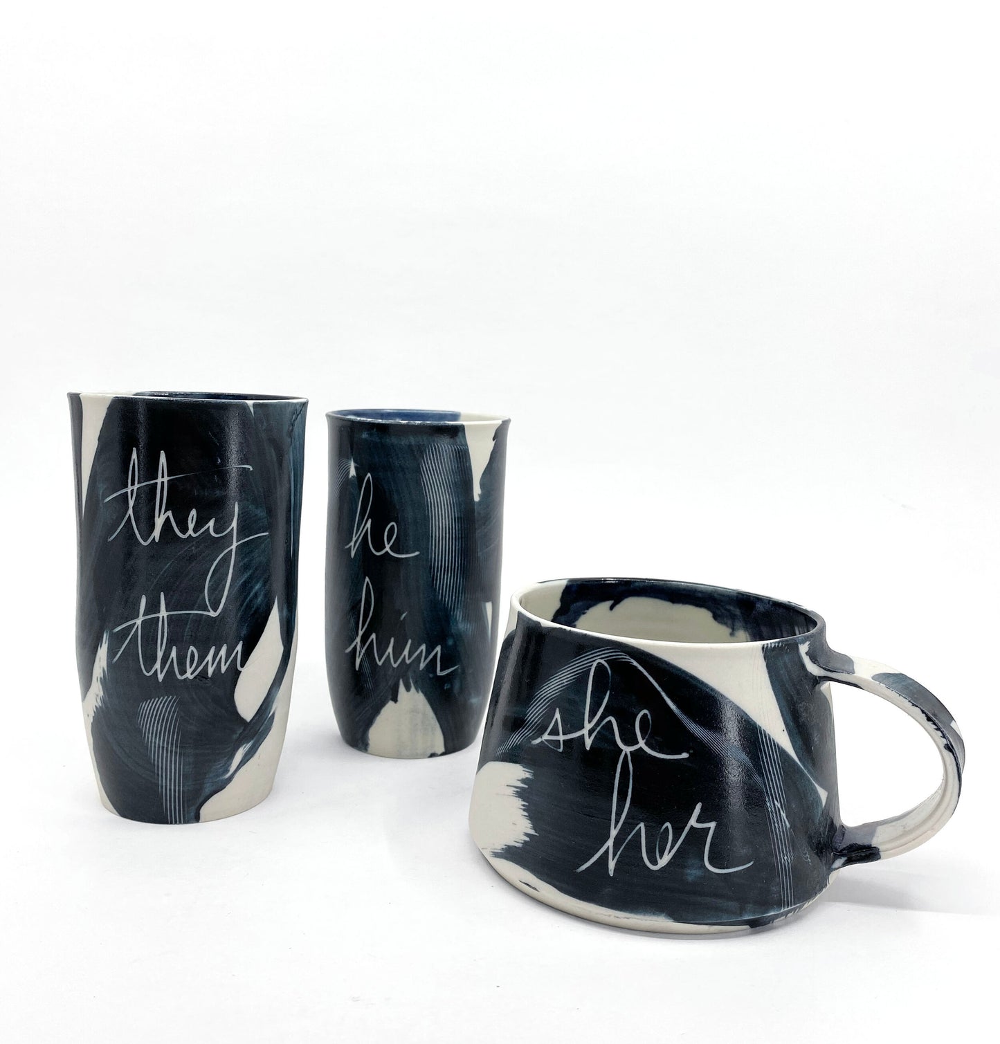Pronoun Cups and Mugs