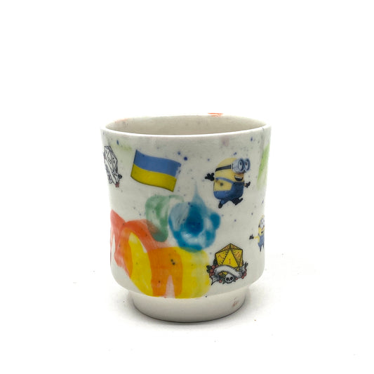 Mostly Minions Collage Vessel