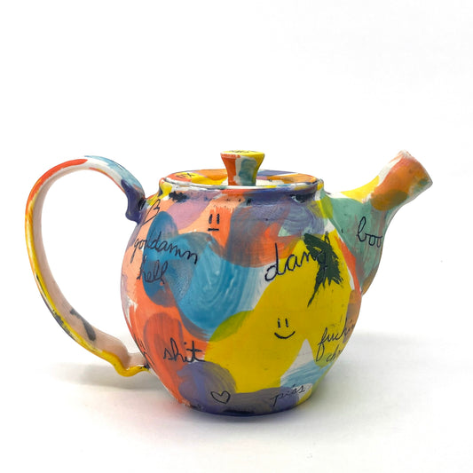 small swears teapot